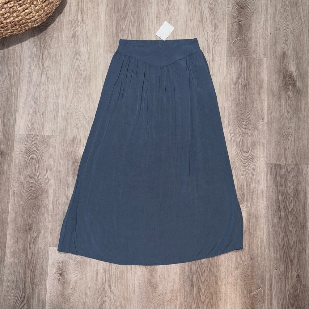 Final Touch Blue Maxi Skirt